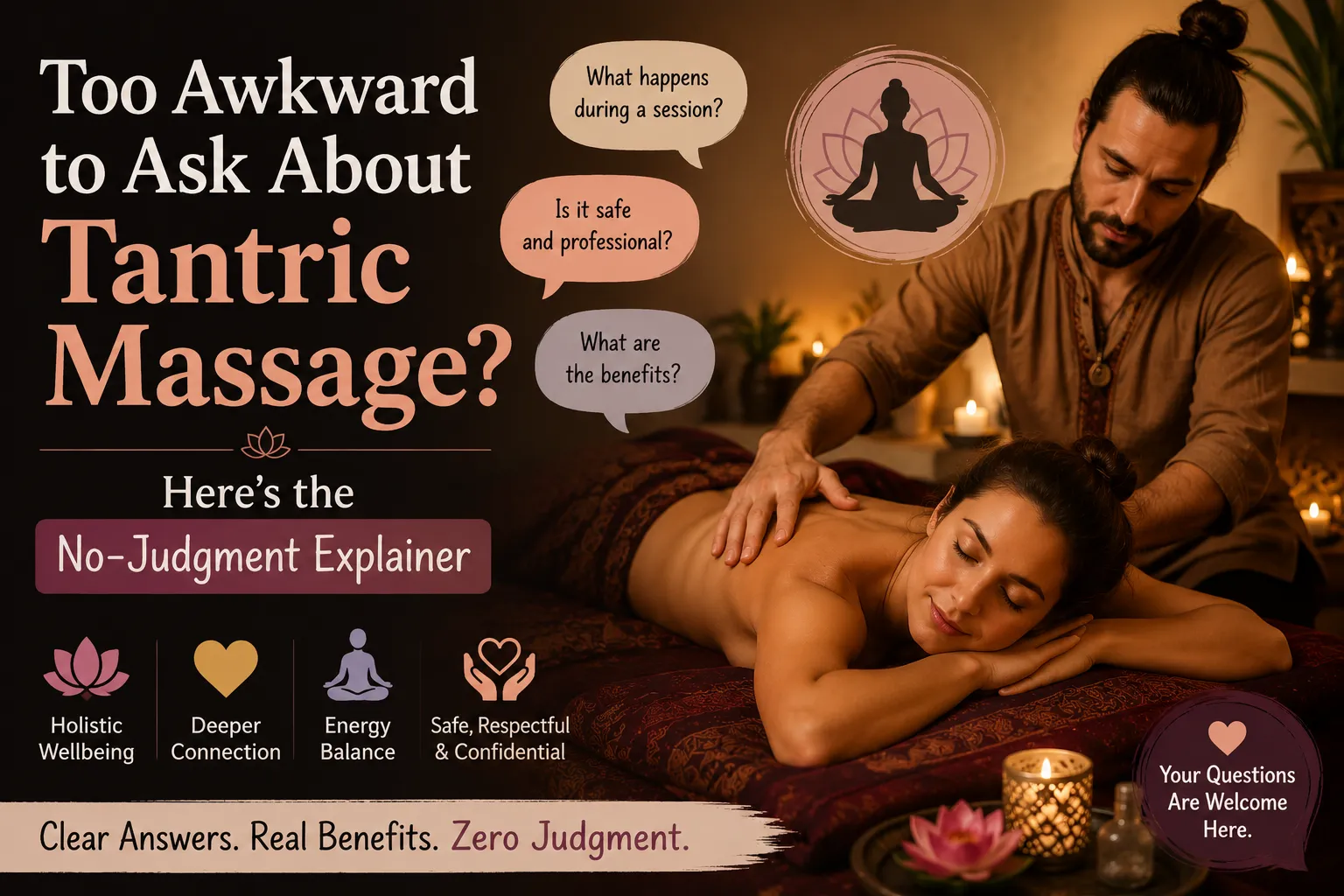 Too Awkward to Ask About Tantric Massage? Here’s the No-Judgment Explainer