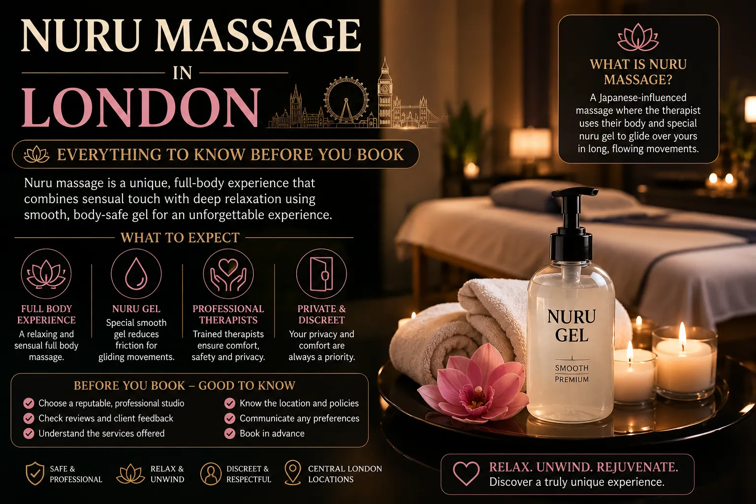 Nuru Massage in London: Everything to Know Before You Book