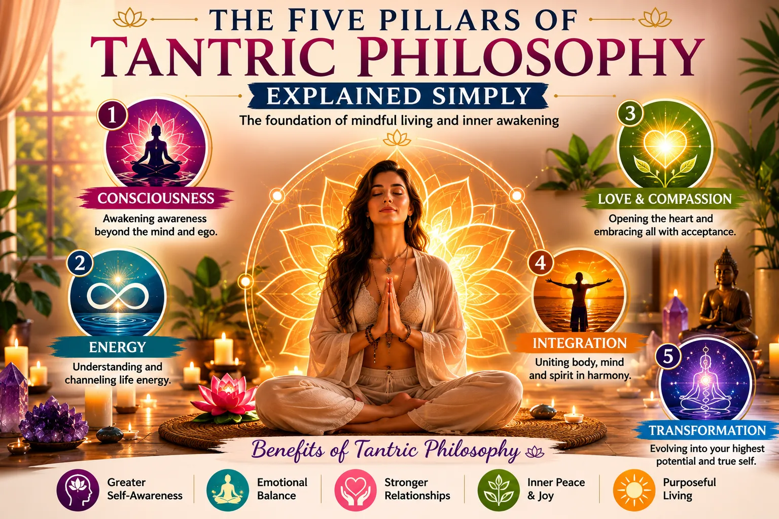 The Five Pillars of Tantric Philosophy Explained Simply